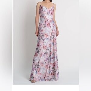 Jenny Yoo Leticia Garden Print Dress